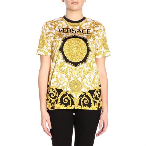 t-shirt versace damski|versace t shirts for women.